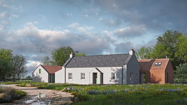New build inspired by traditional Irish cottage