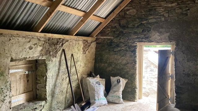 Mayo farmer first to finish with granary repair