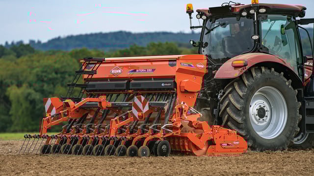 New Sitera mounted drills for 3m harrows from Kuhn