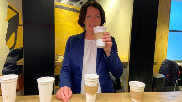 McDonald's road tests new environmentally friendly cups
