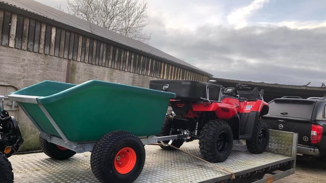 PSNI investigates connected thefts of quad, trailer and car in Co. Tyrone