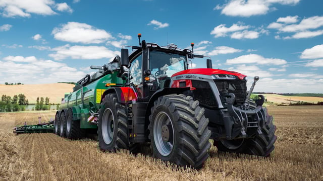 Massey Ferguson 9S series breaks cover at Agritechnica