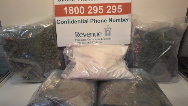 Revenue seizes €260k of animal tranquiliser and other drugs in Athlone