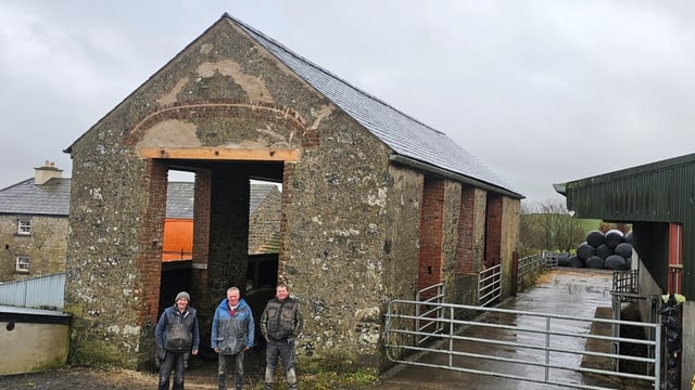 Rare hay barn restored to former glory in Cavan