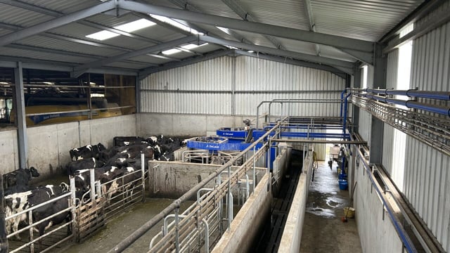 Dairy Throwback: Robotic milking complementing tillage operation