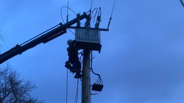 57,000 ESB customers still without power after Storm Isha