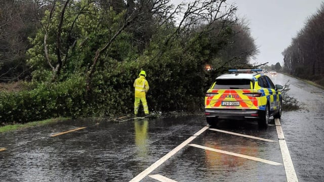 Storm Isha: Ireland under 'tornado watch' as storm continues