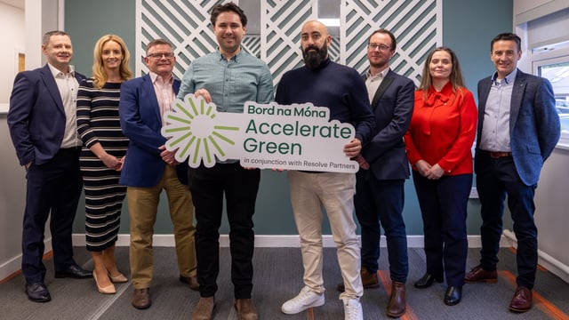 Bord na Móna announces 8 companies for 2024 Accelerate Green