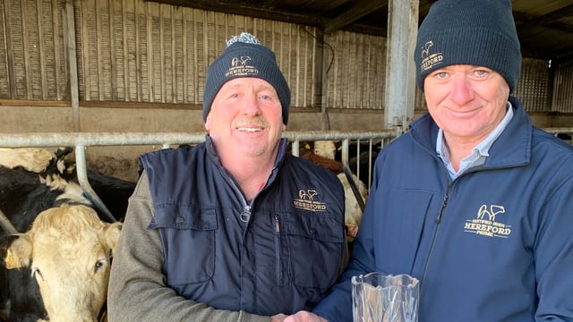 Ex-dairy farmer wins Irish Hereford Prime Farmer of the Year title