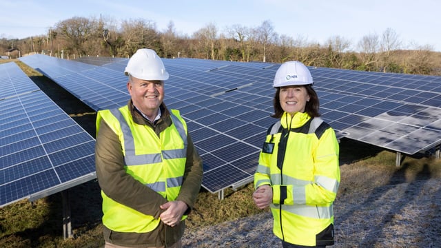 AIB buying renewable energy from Wexford solar farm