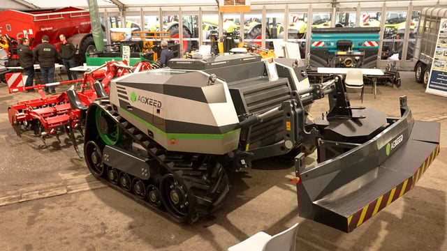 Watch: First sighting of Agxeed field robot in Ireland