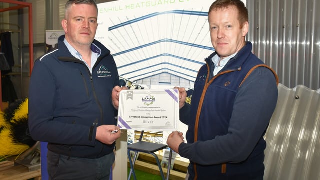 NI company scoops Silver Award at LAMMA for roofing sheets