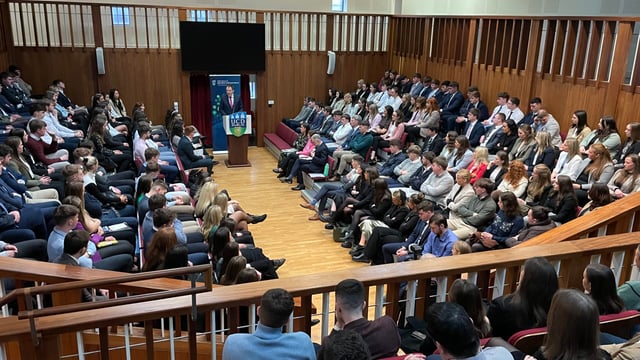 UCD students hear from McConalogue that agriculture is in a 'really strong place'