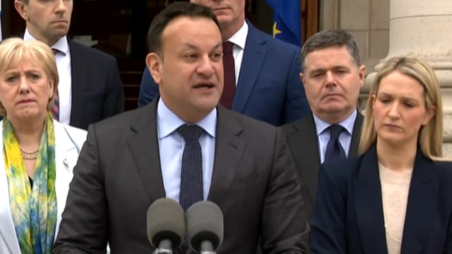 Varadkar: 'Time has come to pass on the baton to someone else'