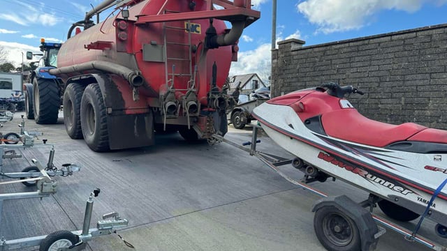 What does a jet ski, tractor and slurry spreader have in common?