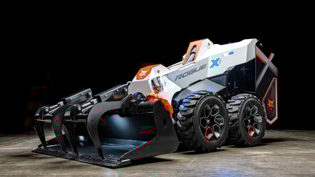 Bobcat goes robotic with RogueX2 concept loader