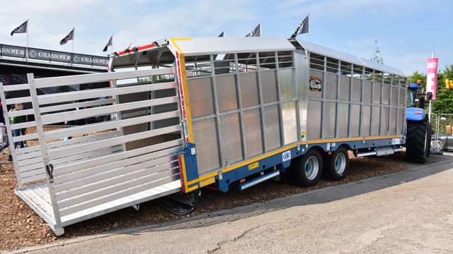 Dairy farmer solves livestock transport problem with trailer invention