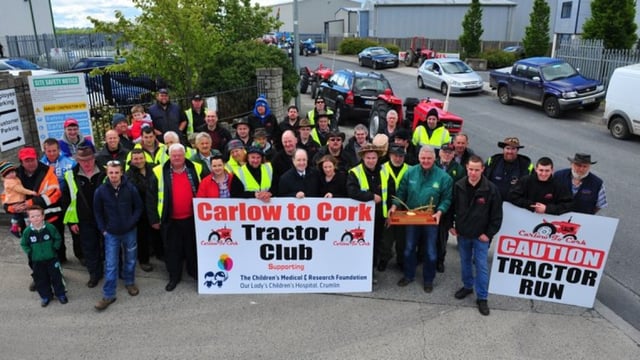 Tractor run in aid of Children's Health Ireland returns for 20th year