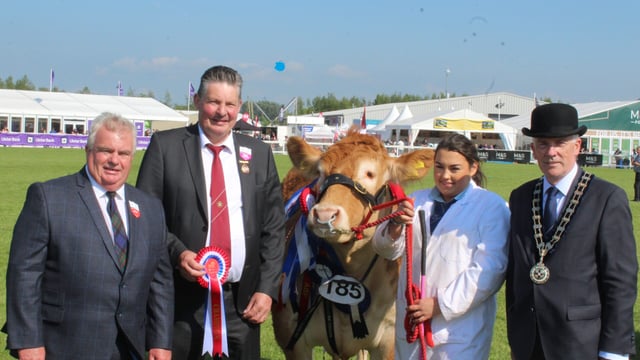 Trevor Shields is the Champion of Champions at Balmoral Show 2024