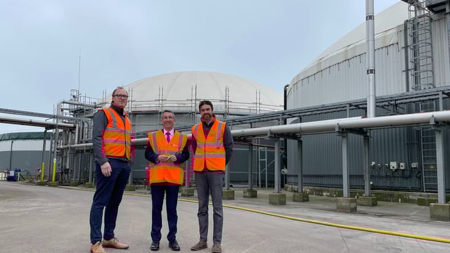 Poultry litter powered bioenergy plant opens in Antrim