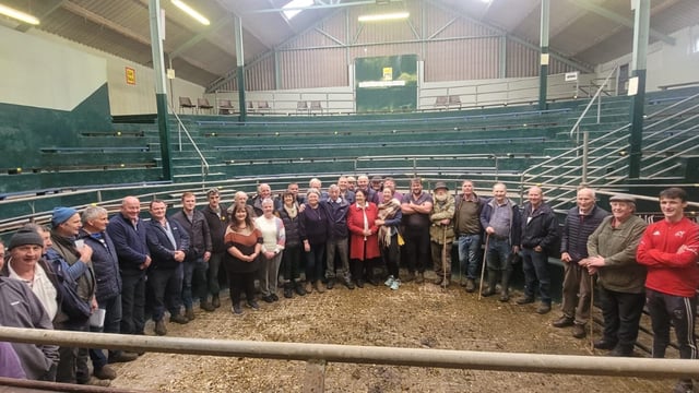 Mid Kerry Mart auctioneer retires after 40 years of service