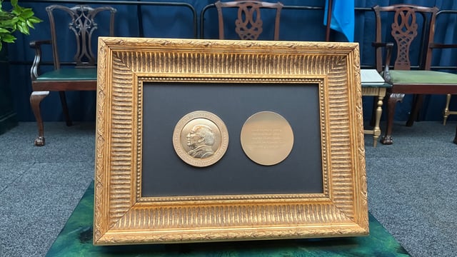President Higgins awarded FAO Agricola medal