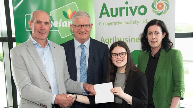 Aurivo announces first student for Creeslough support programme