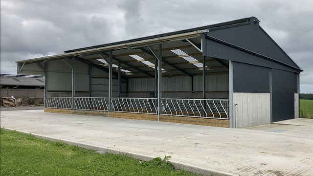 Cleaning and repairing cattle sheds to get winter ready