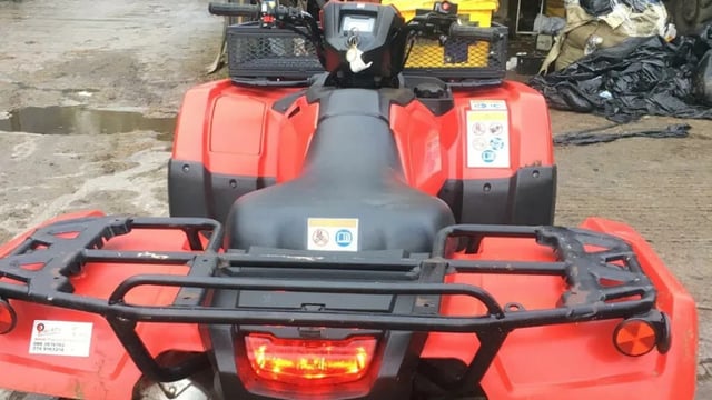 CCTV being examined for details of stolen quad in Westmeath