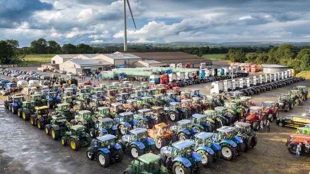 Dale Farm raises almost £10k for Cancer Focus NI through tractor run