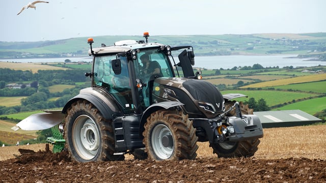 Valtra tractors strut the stage at Paudy Buckley demo day