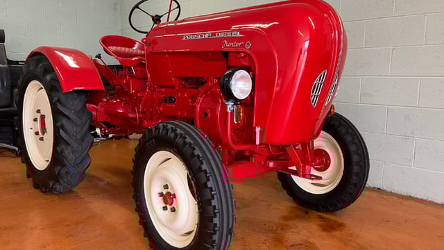Watch: Porsche 108 junior tractor restored as a ‘show pony’
