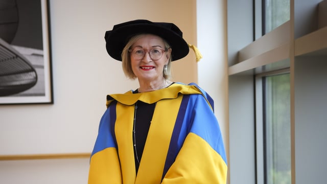Commissioner McGuinness awarded honorary doctorate