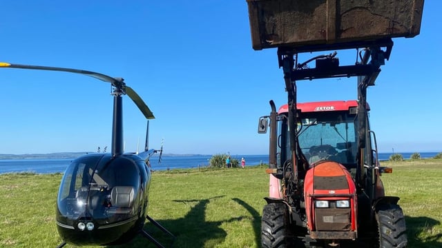 Sligo farmer blocked helicopter with tractor 'to make a point'