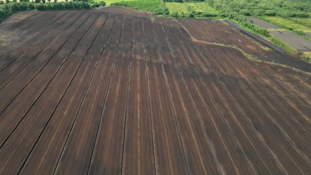 Photos released of large peat extraction sites with possible illegal activities