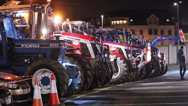 Winterval tractor parade for European city of Christmas