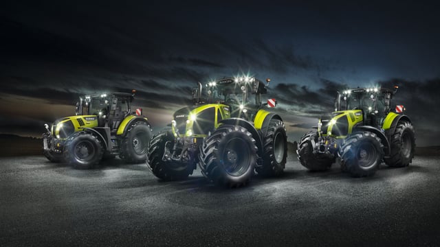 Factory-fitted style from Claas with Night Edition upgrade