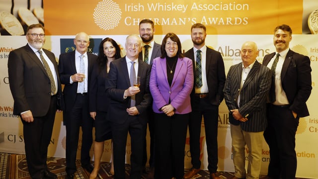 Agriculture minister attends Irish Whiskey awards