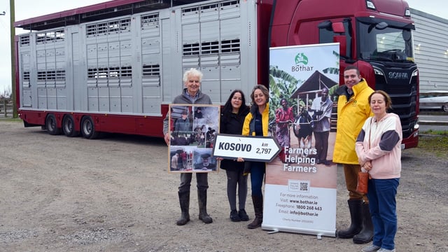 Supporters see off Bóthar memorial shipment of heifers to Kosovo