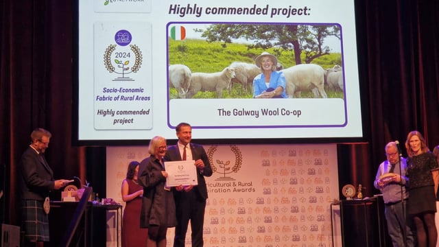 Galway Wool Co-op wins prestigious EU award