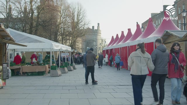 Watch: Meet the sellers at Kilkenny's farmers market