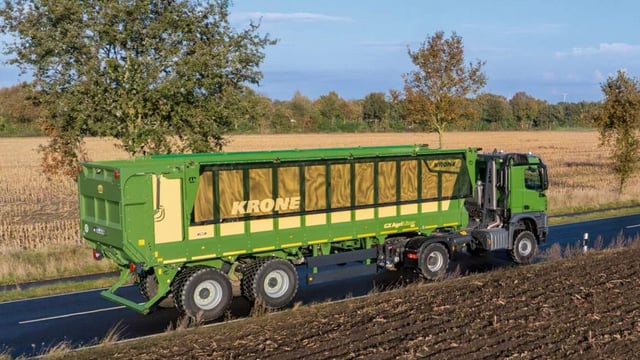 Krone enters haulage market with MB Agro Truck