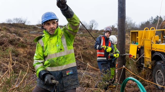 74,000 still without power as impact of Storm Éowyn lingers on