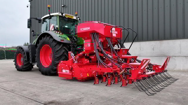 LAMMA launch for tine drill and slurry pump