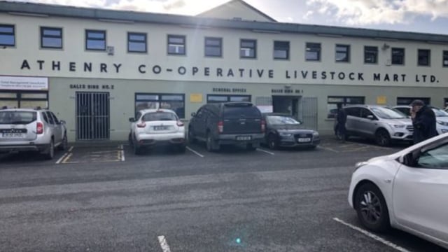 Slight dip in sheep trade at Athenry Mart