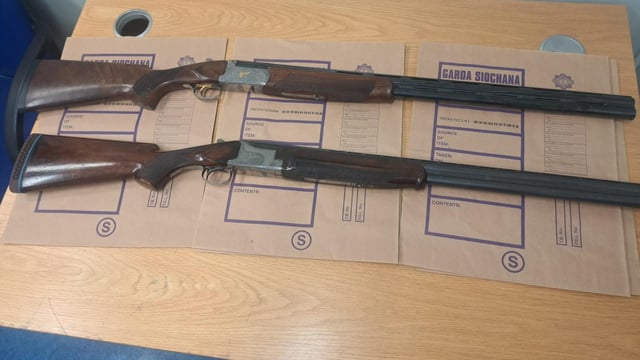 12 firearms seized in north Wexford for expired/invalid licences