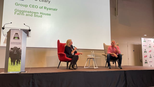 Watch: Ryanair chief slams 'failed green policies' on food
