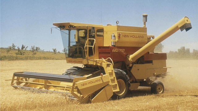 New Holland rotary combines celebrate 50 years