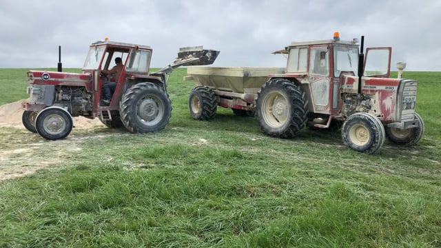 Table: Fertiliser, slurry or lime - which to spread first?
