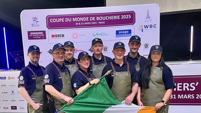 Carlow butcher wins best chicken product at meat olympics